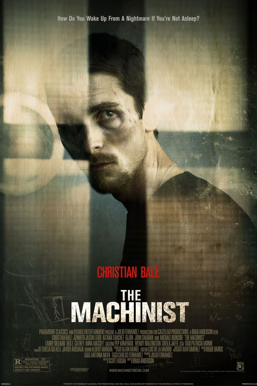 The Machinist (2004) Poster