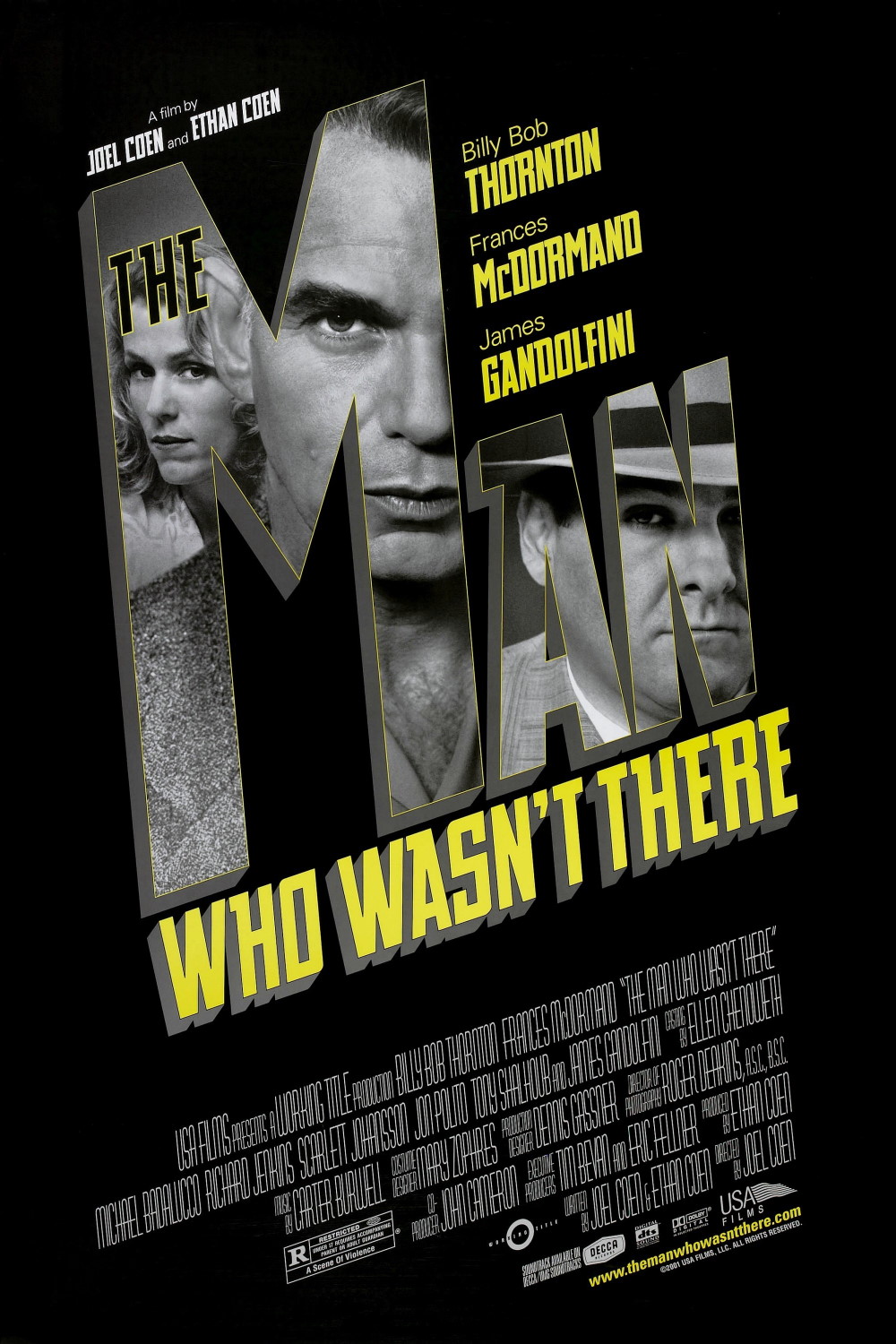The Man Who Wasn’t There (2001) Poster