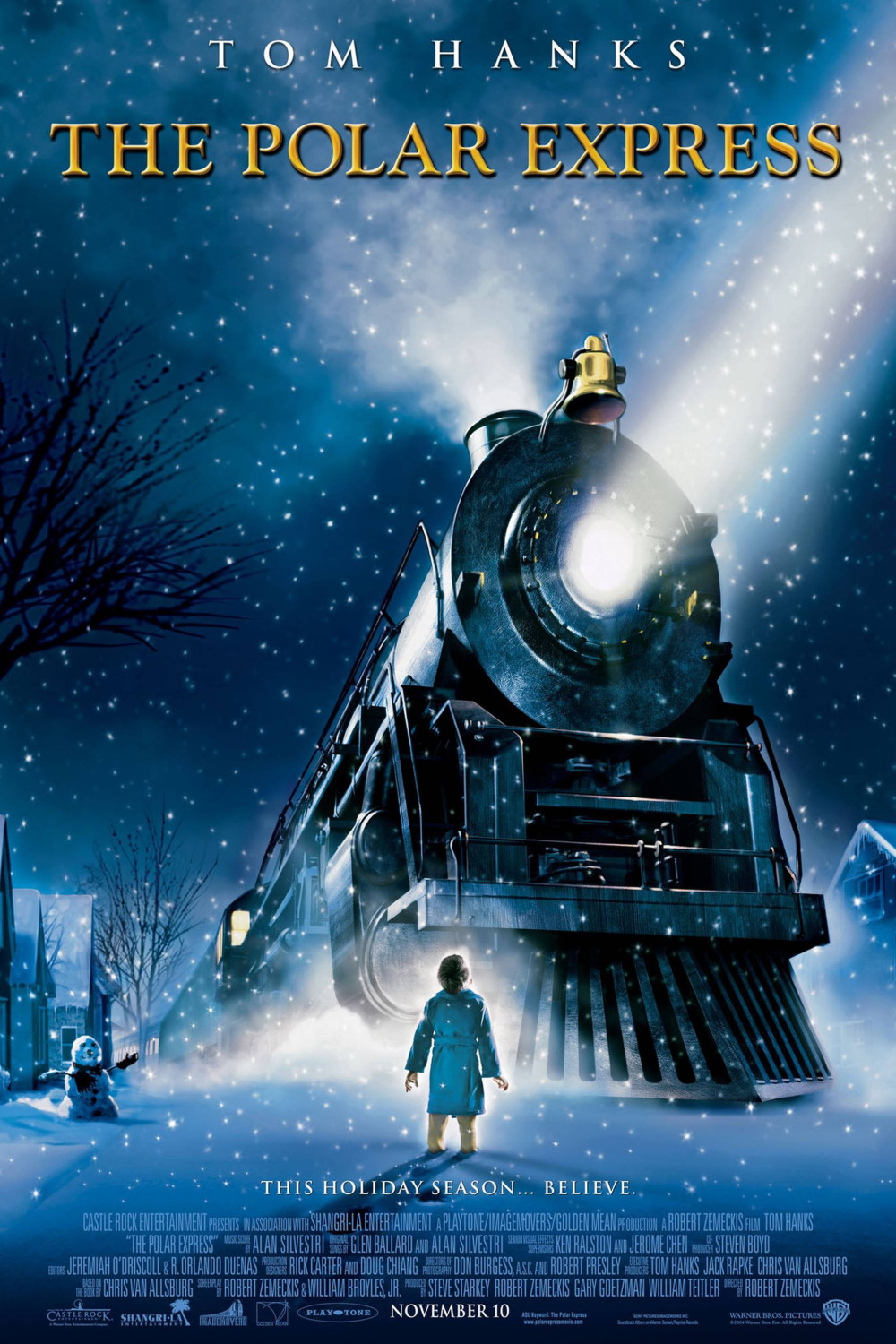 The Polar Express (2004) Poster