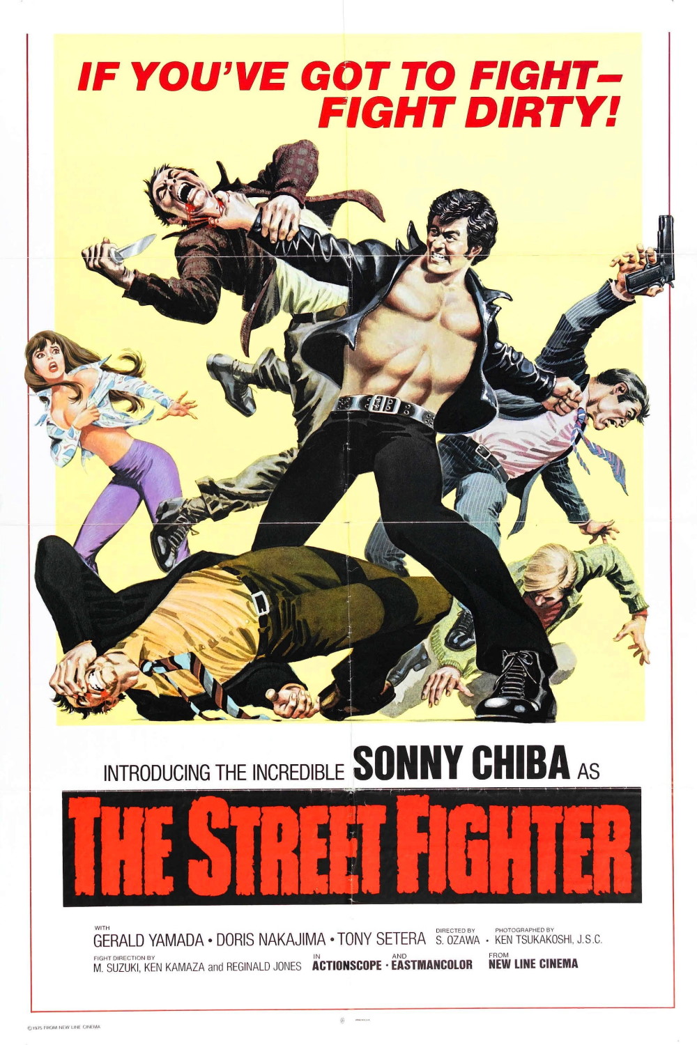The Street Fighter (1974) Poster