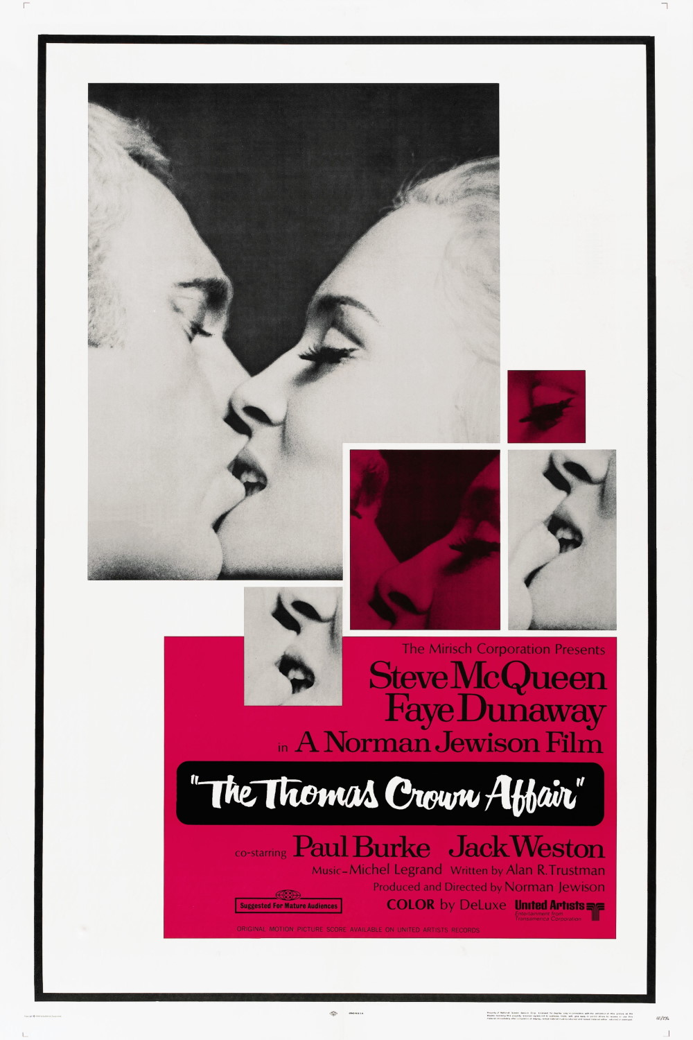 The Thomas Crown Affair (1968) Poster