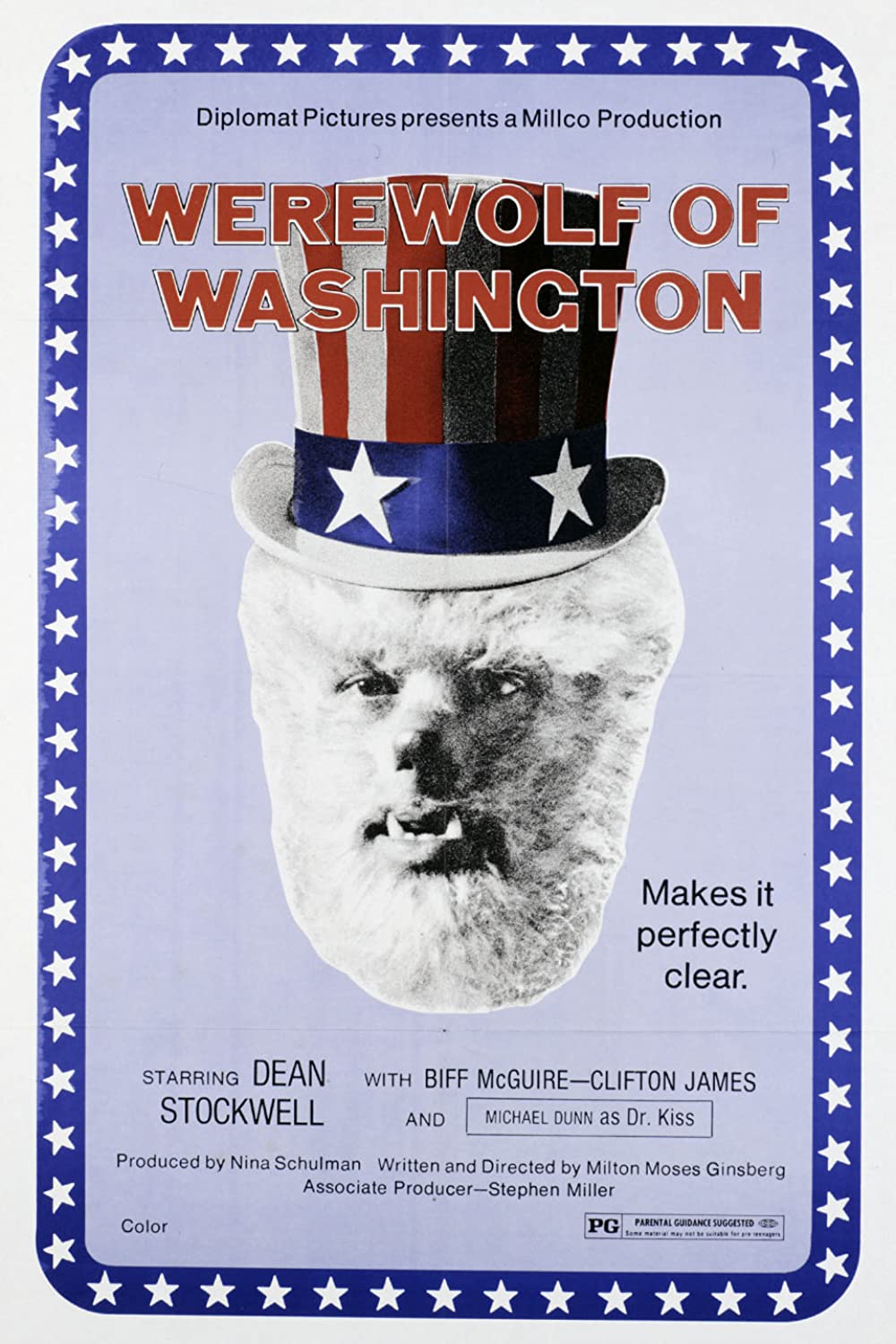 The Werewolf of Washington (1973) Poster