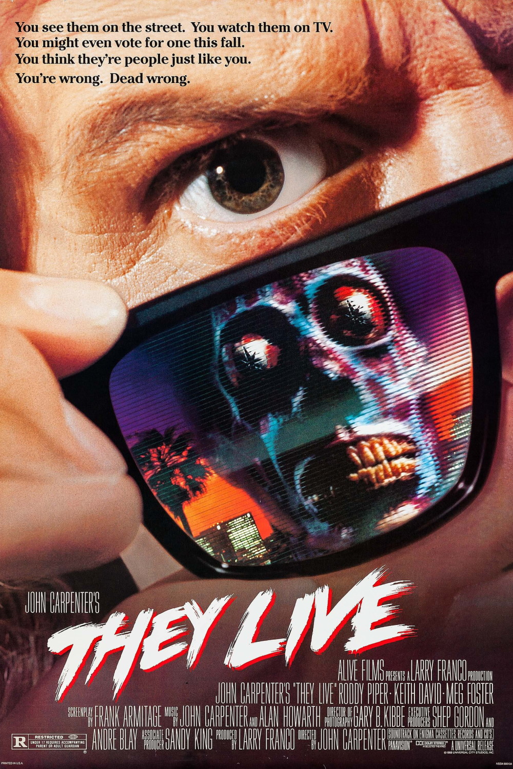 They Live (1988) Poster