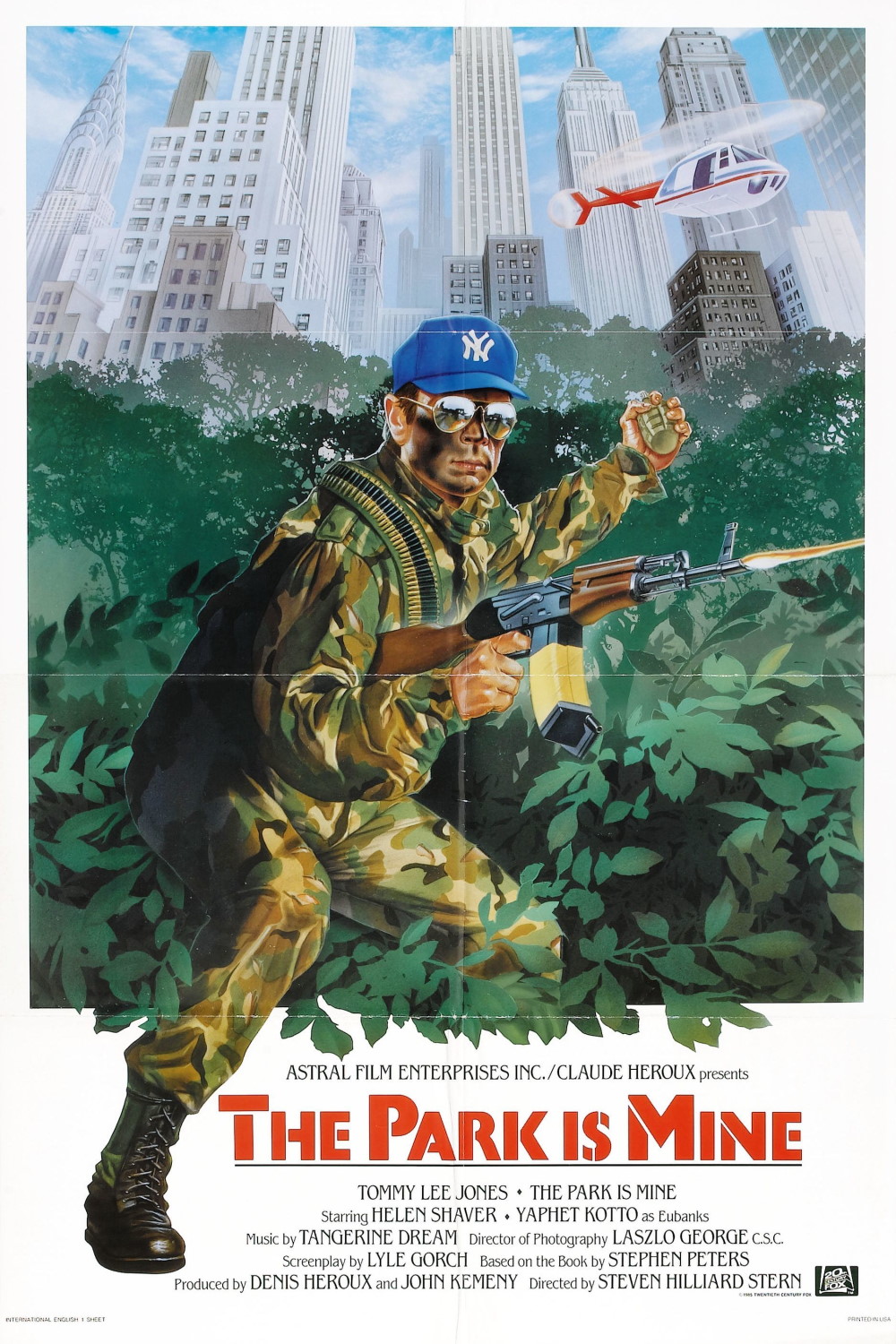 The Park Is Mine (1985) Poster