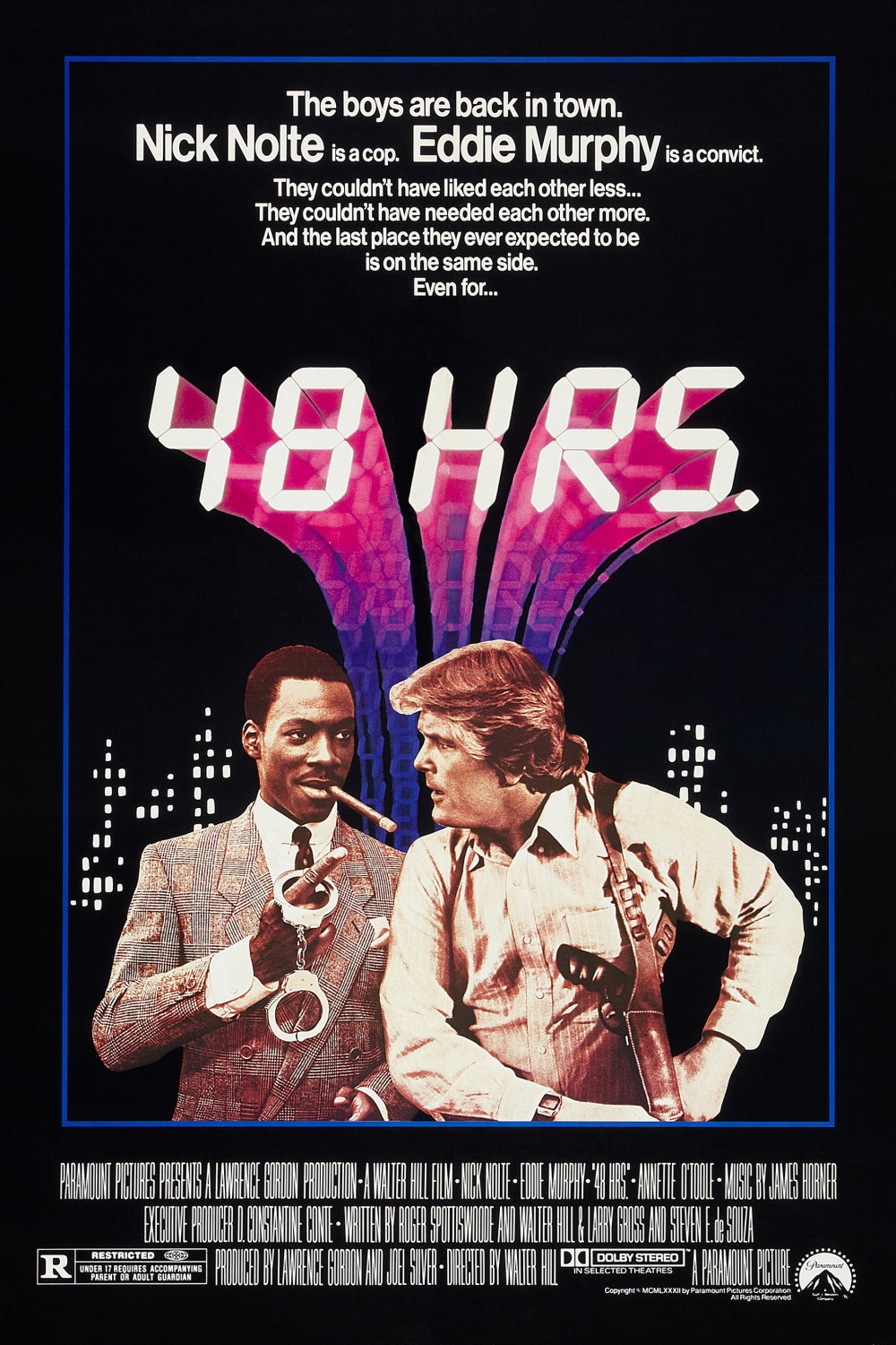 48 Hrs. (1982) Poster