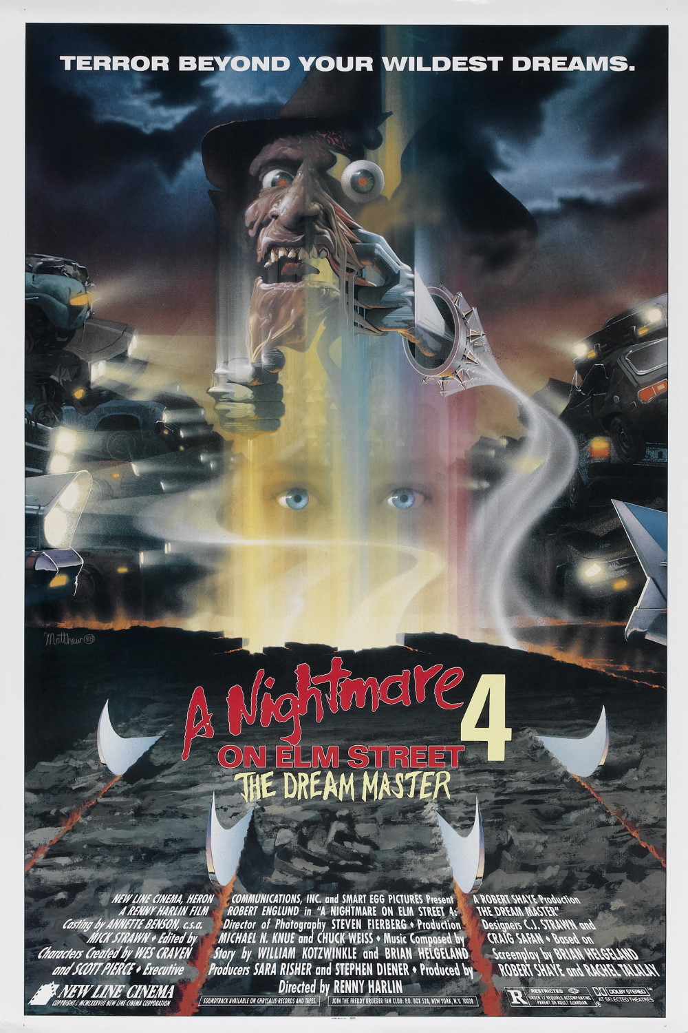 A Nightmare on Elm Street 4: The Dream Master (1988) Poster
