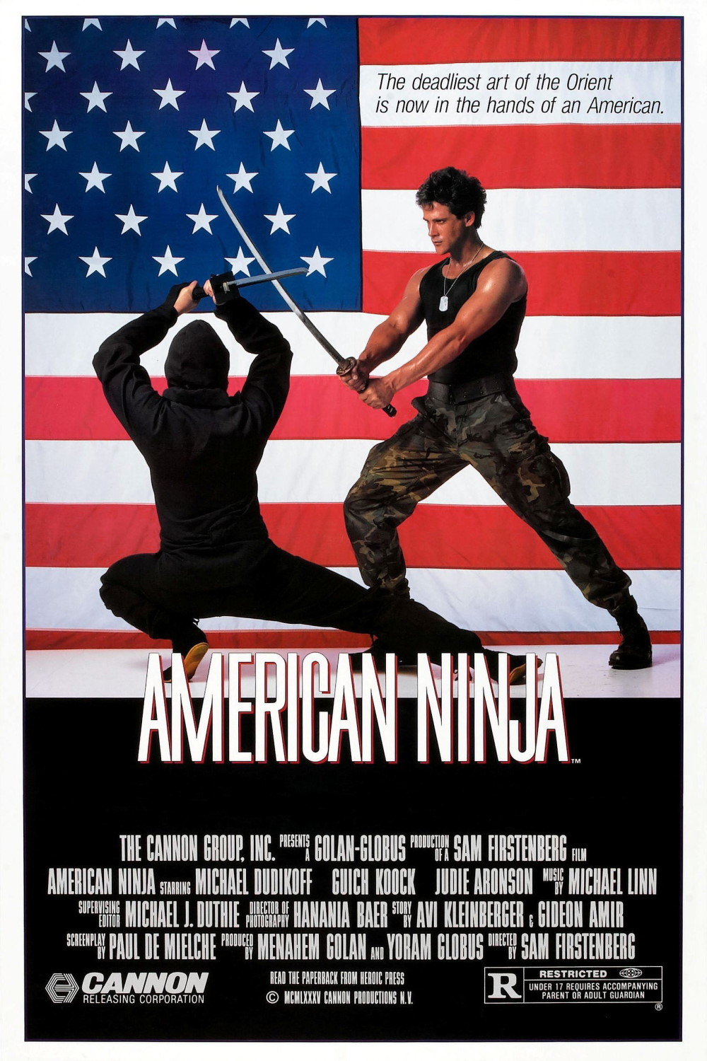 American Ninja (1985) Poster