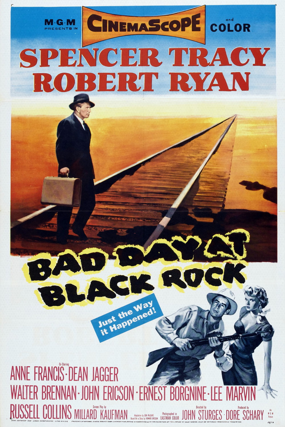 Bad Day at Black Rock (1955) Poster