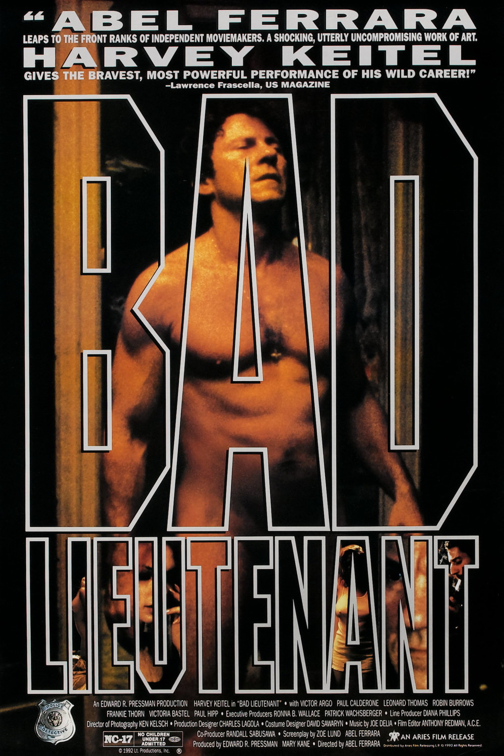 Bad Lieutenant (1992) Poster