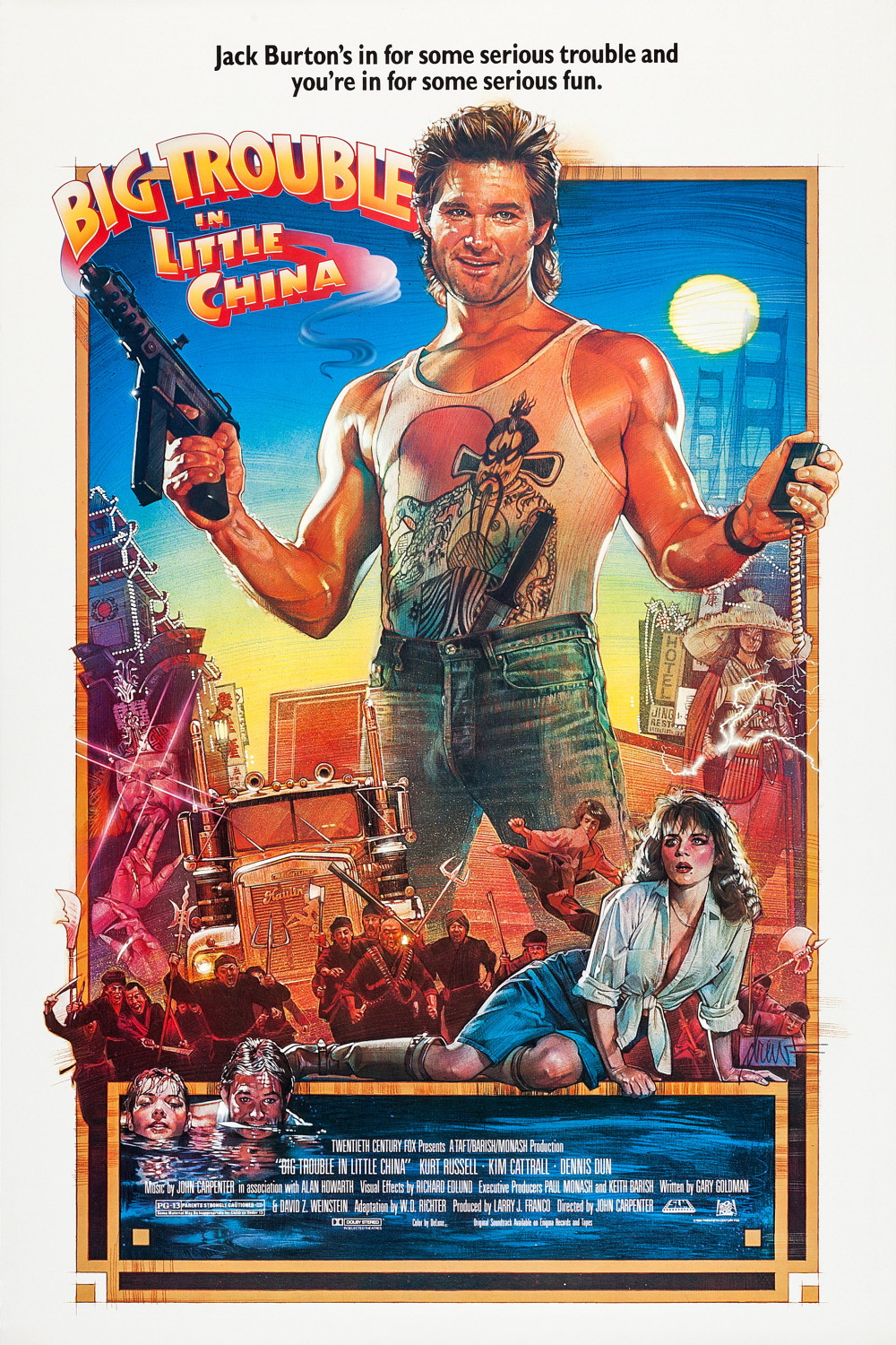 Big Trouble in Little China (1986) Poster
