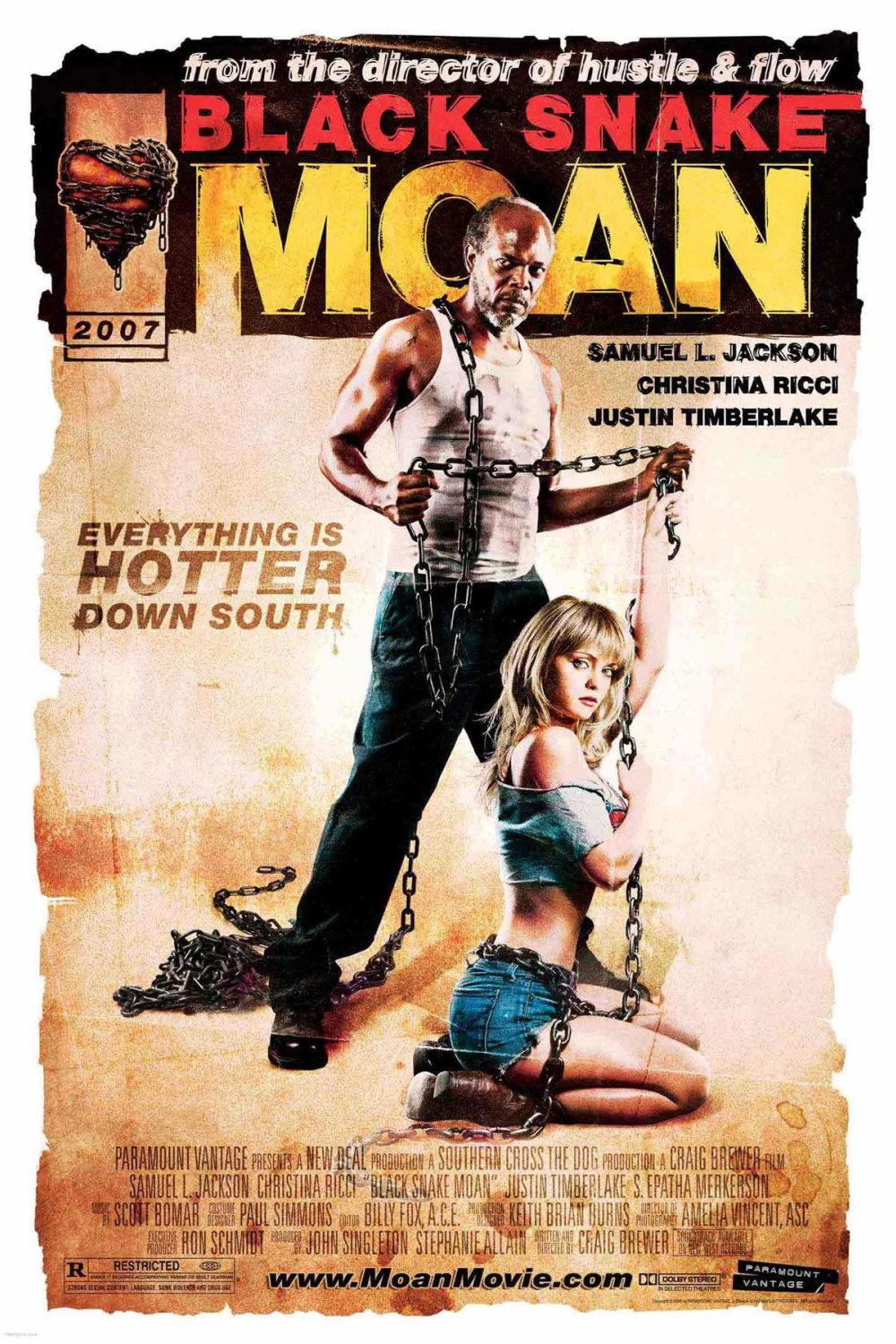 Black Snake Moan (2006) Poster