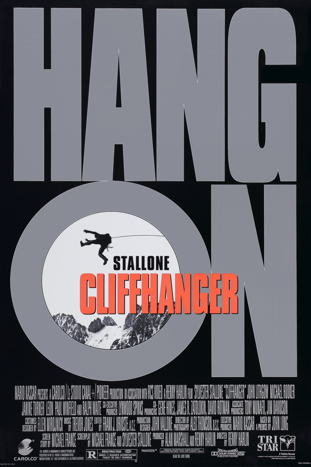 Cliffhanger (1993) Poster