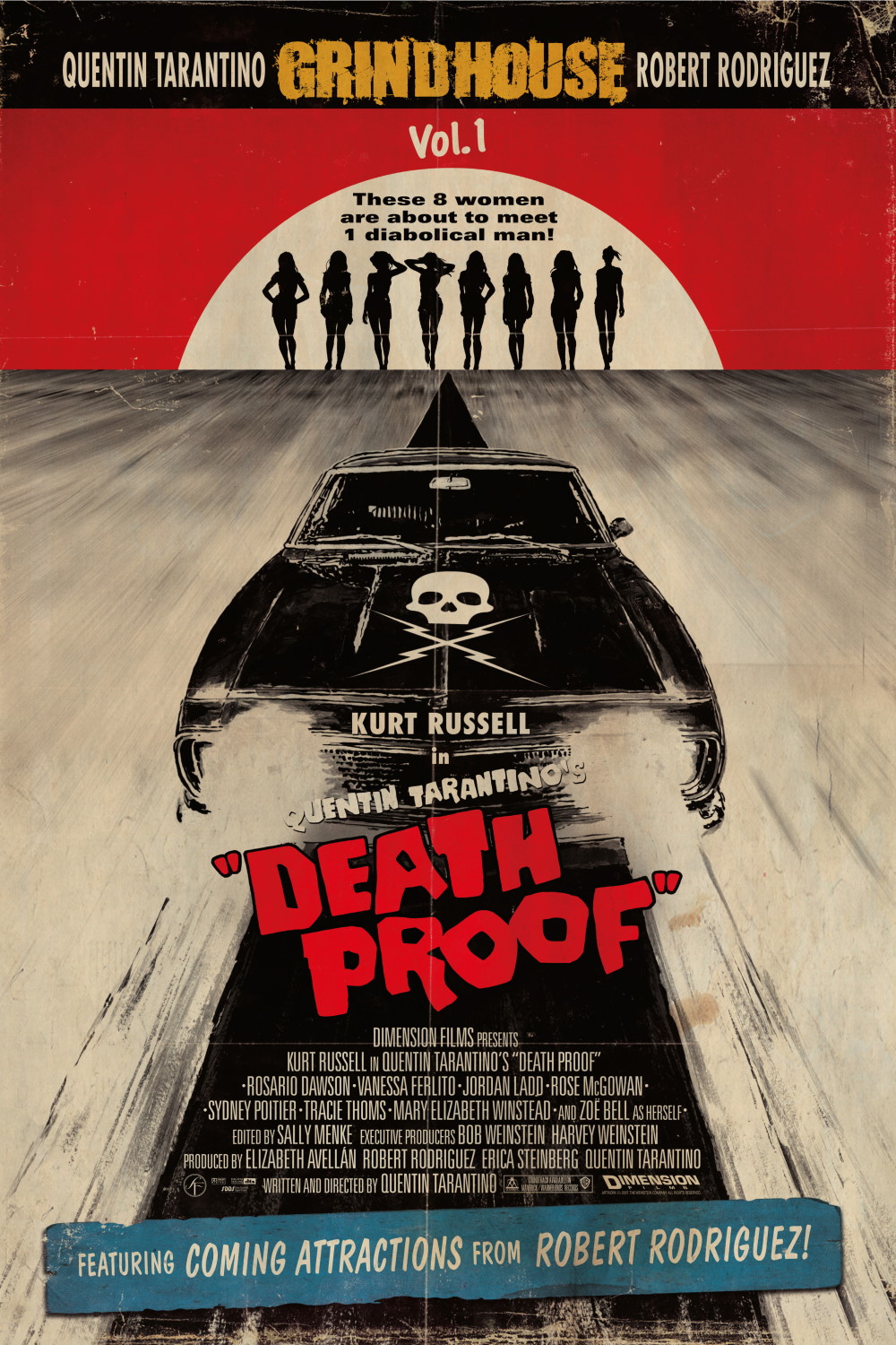 Death Proof (2007) Poster