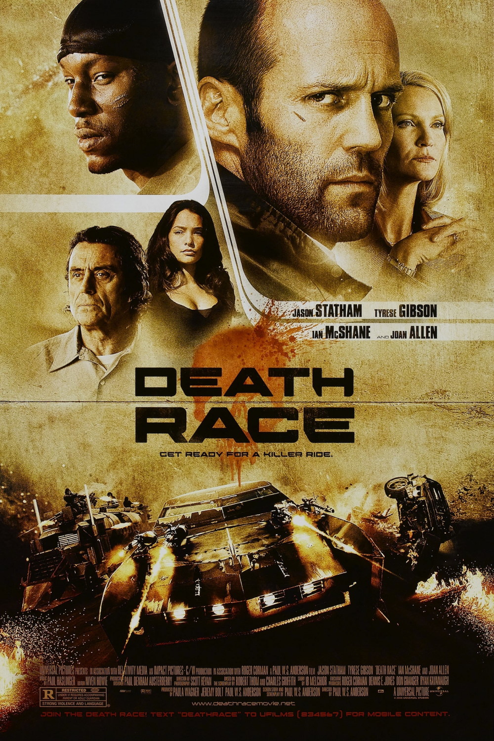 Death Race (2008) Poster