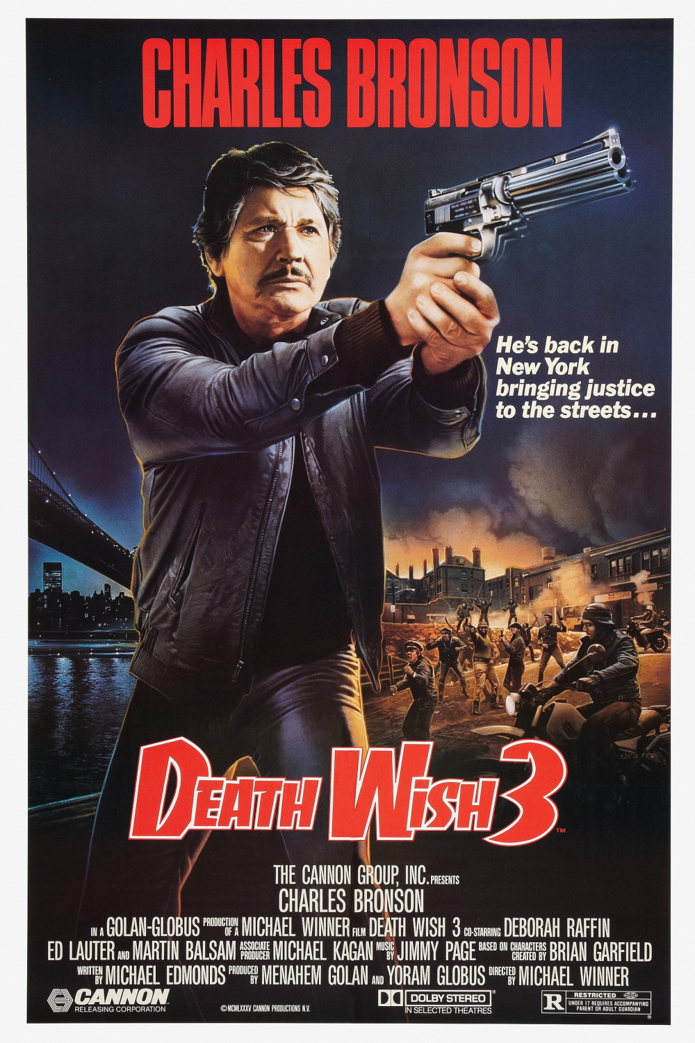 Death Wish 3 (1985) Poster