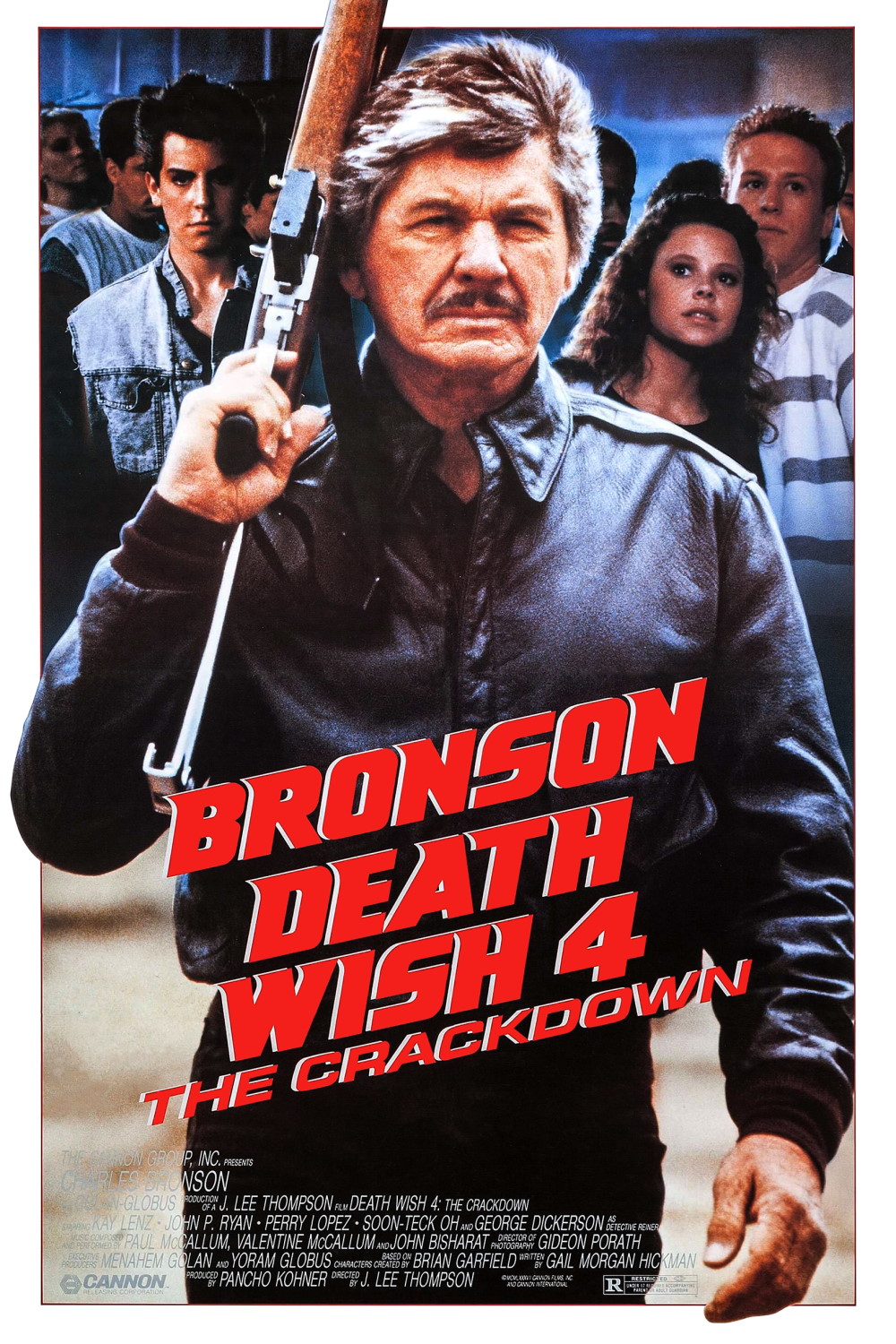 Death Wish 4: The Crackdown (1987) Poster