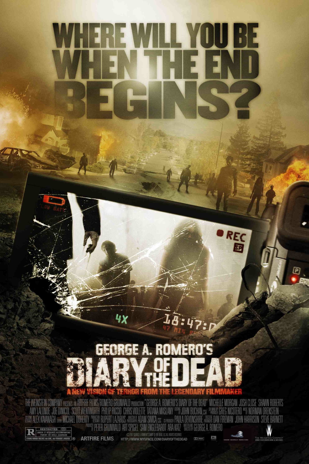 Diary of the Dead (2007) Poster