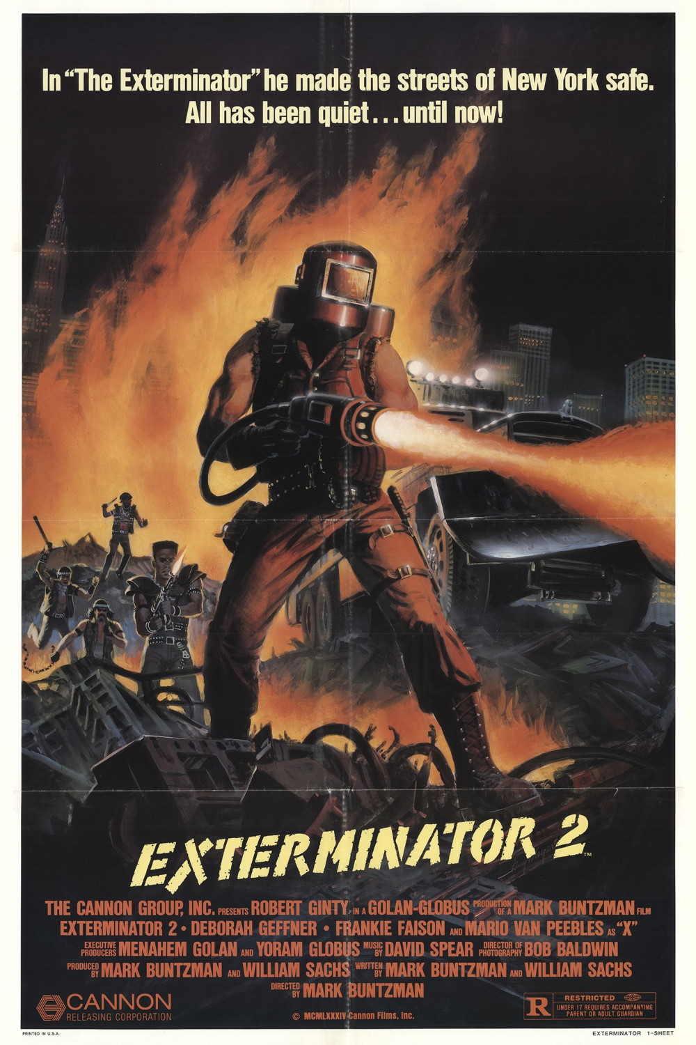 Exterminator 2 (1984) Poster