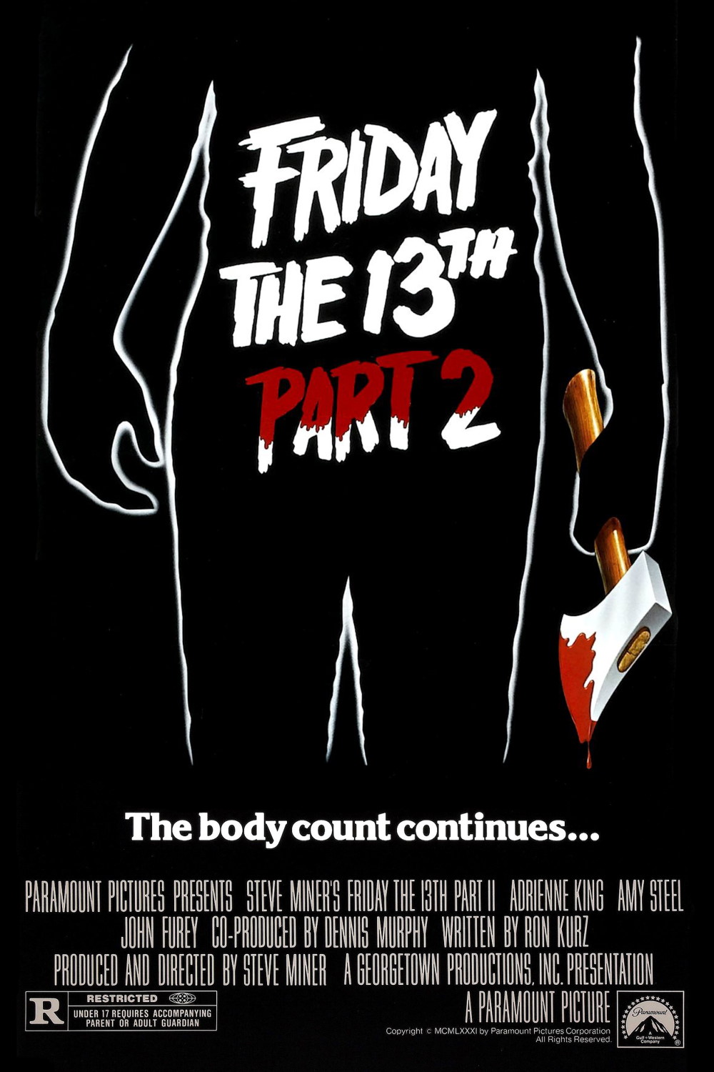 Friday the 13th Part 2 (1981) Poster