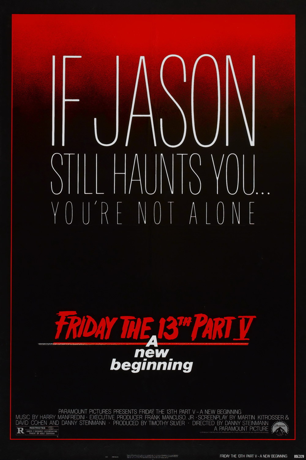 Friday the 13th: A New Beginning (1985) Poster