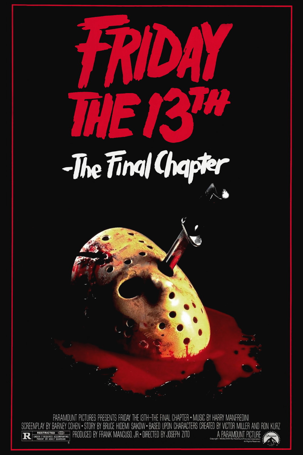 Friday the 13th: The Final Chapter (1984) Poster
