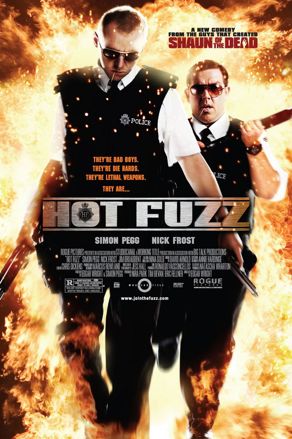Hot Fuzz (2007) Poster