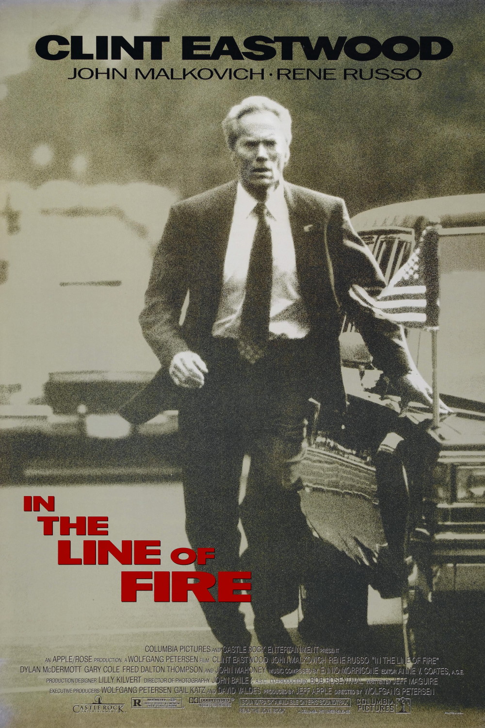 Poster for In the Line of Fire (1993)
