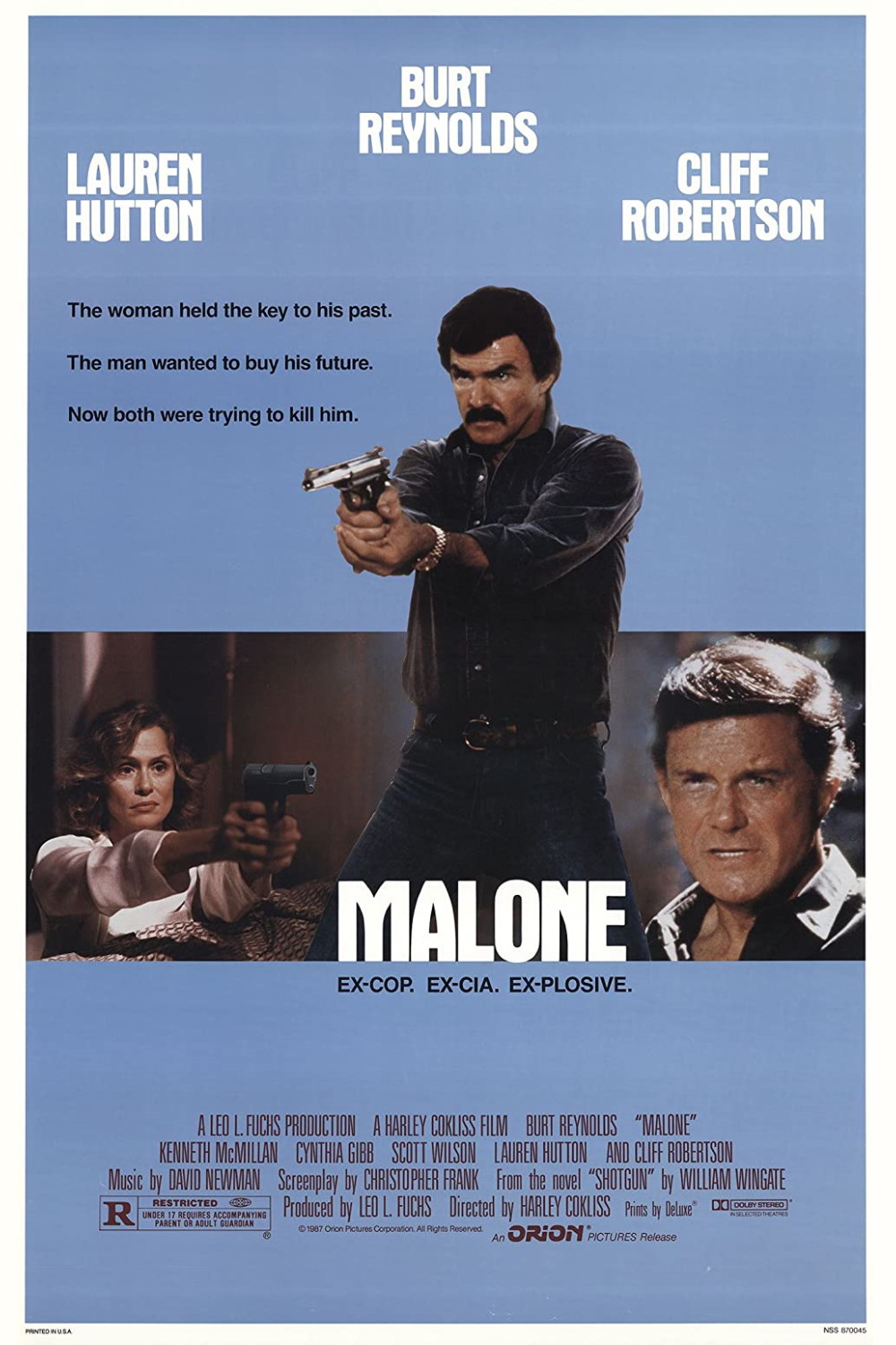 Malone (1987) Poster