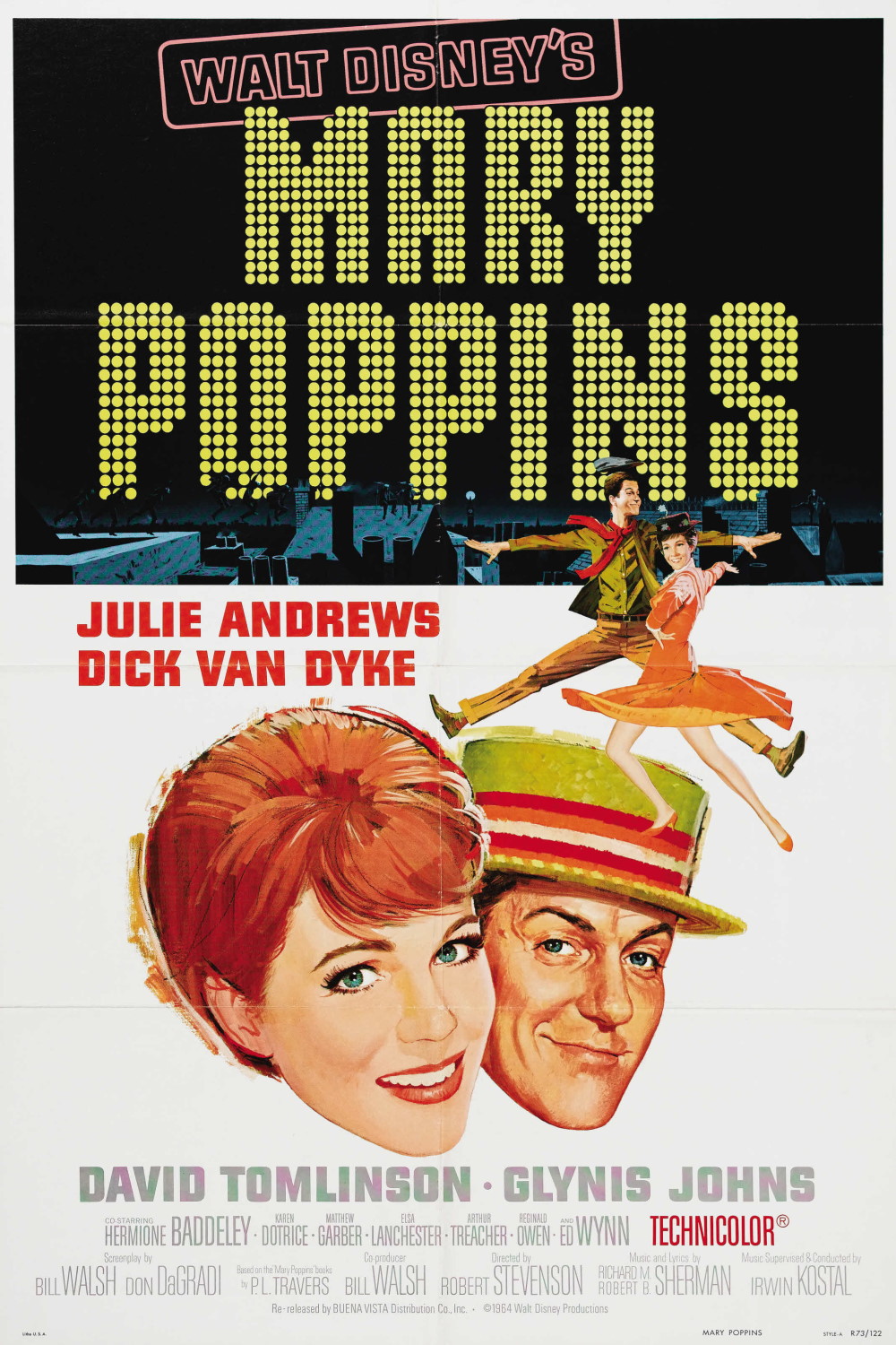 Mary Poppins (1964) Poster