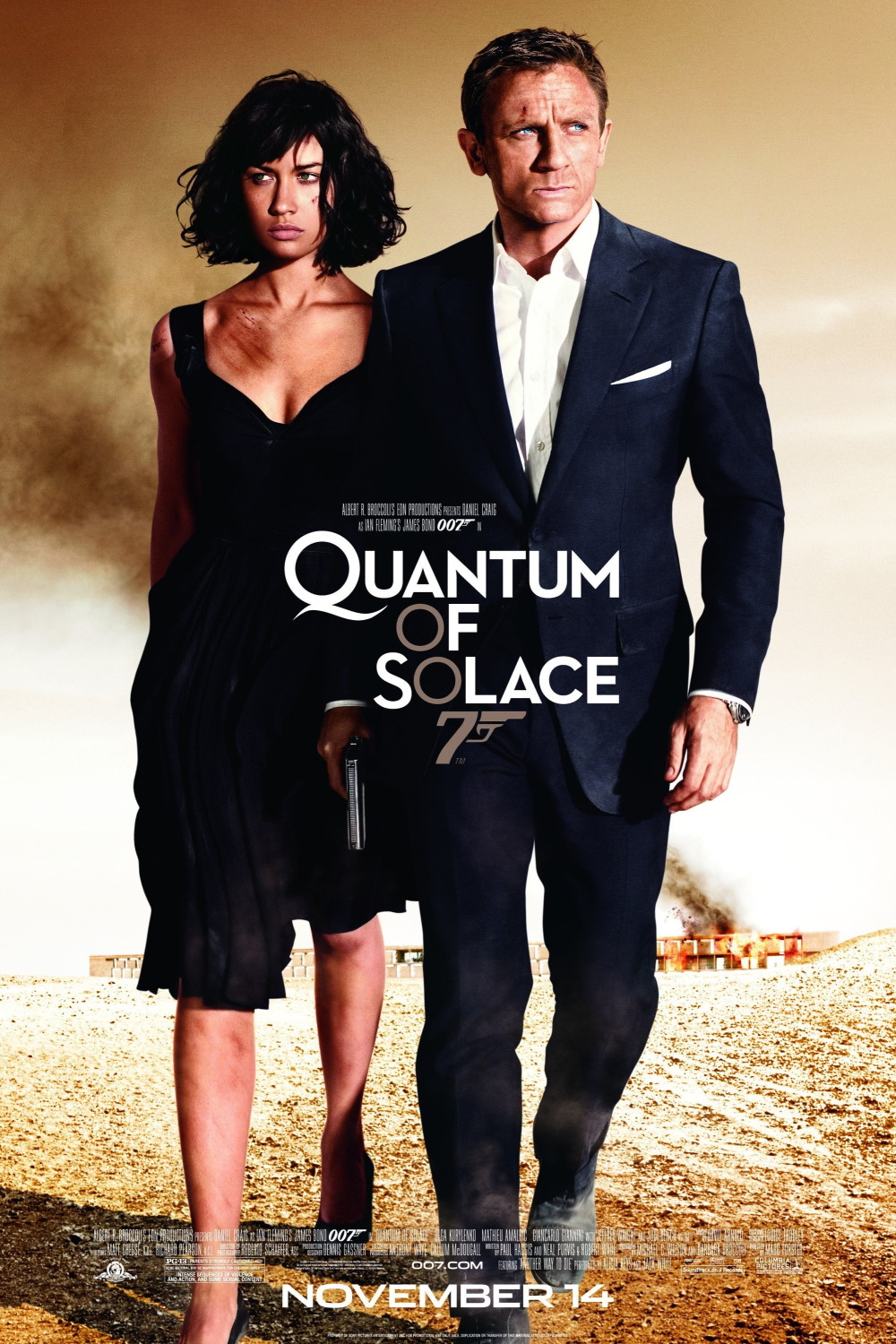 Quantum of Solace (2008) Poster