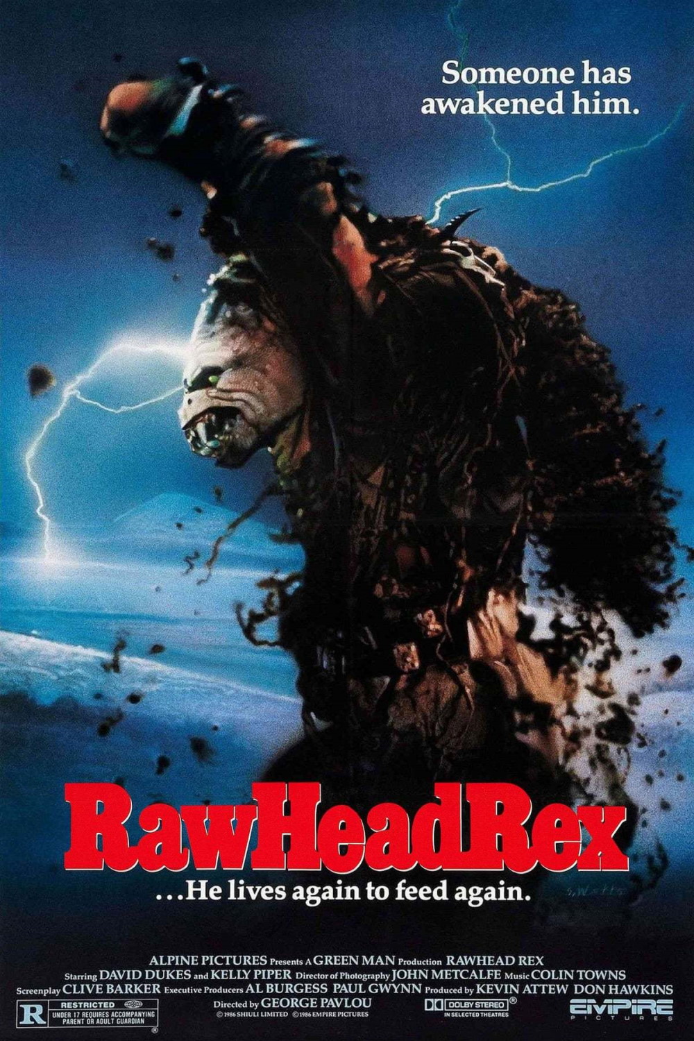 Rawhead Rex (1986) Poster