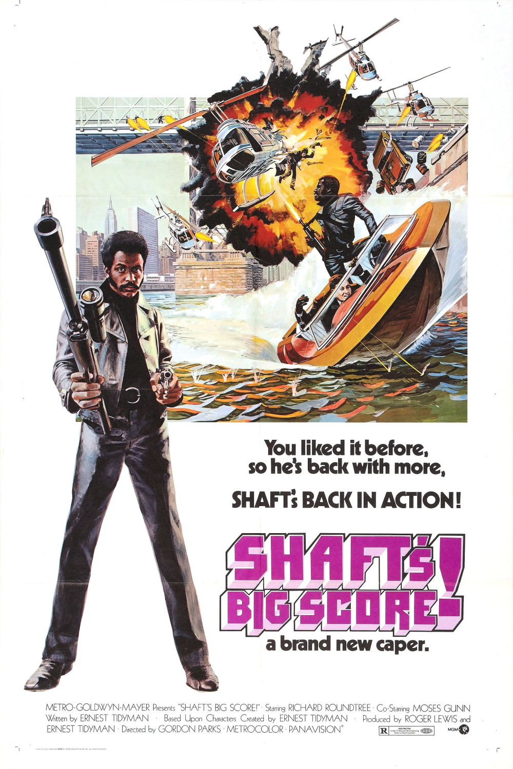 Shaft’s Big Score! (1972) Poster
