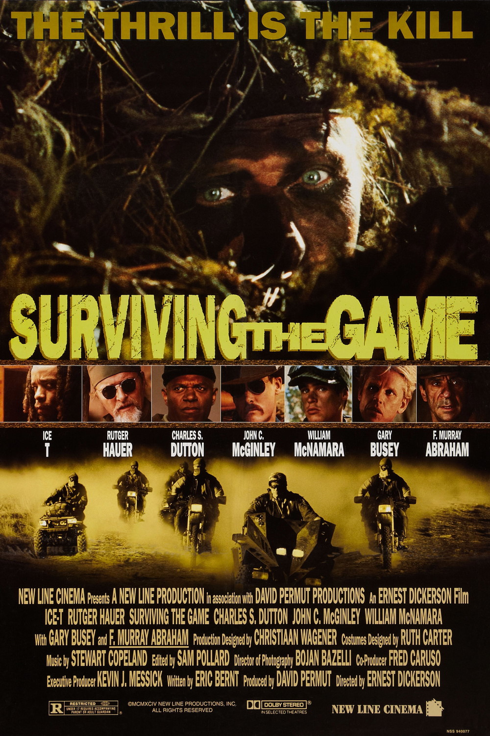 Surviving the Game (1994) Poster