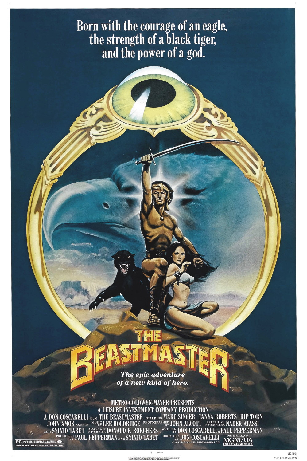 The Beastmaster (1982) Poster