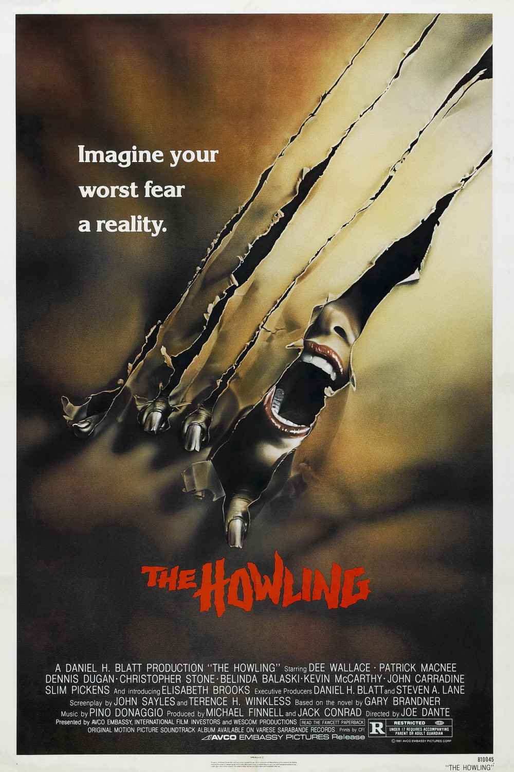 The Howling (1981) Poster