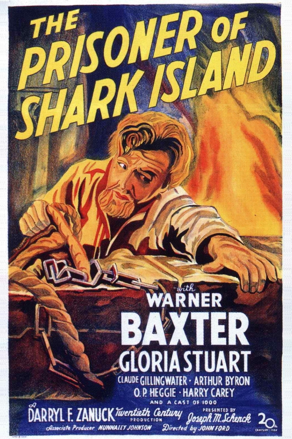 The Prisoner of Shark Island (1936) Poster