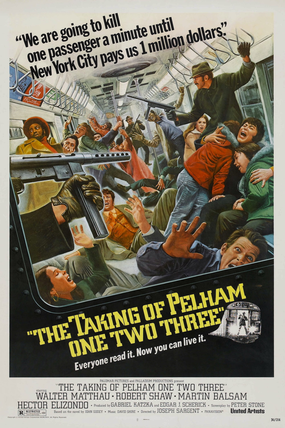 The Taking of Pelham One Two Three (1974) Poster