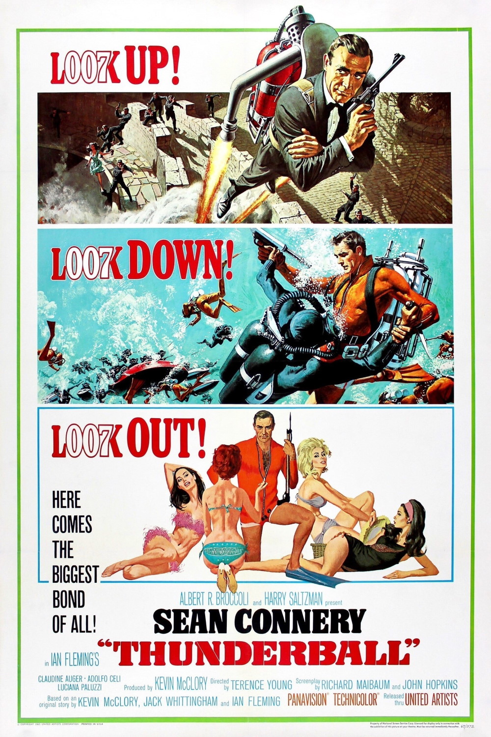 Thunderball (1965) Poster