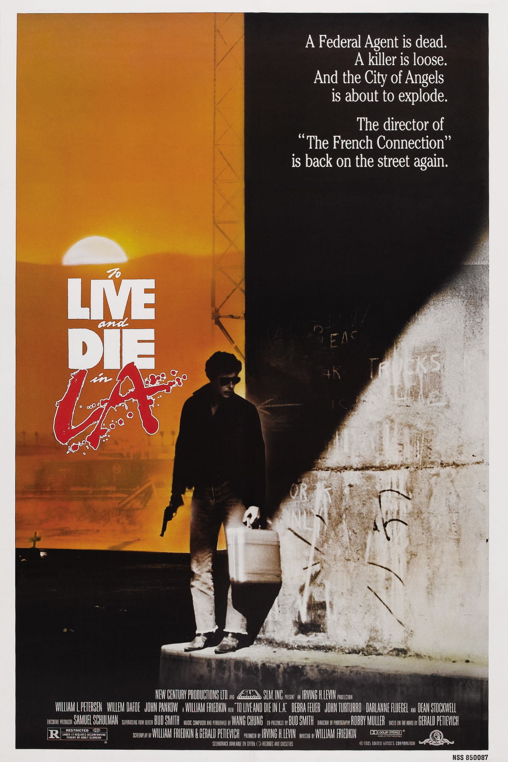 To Live and Die in L.A. (1985) Poster