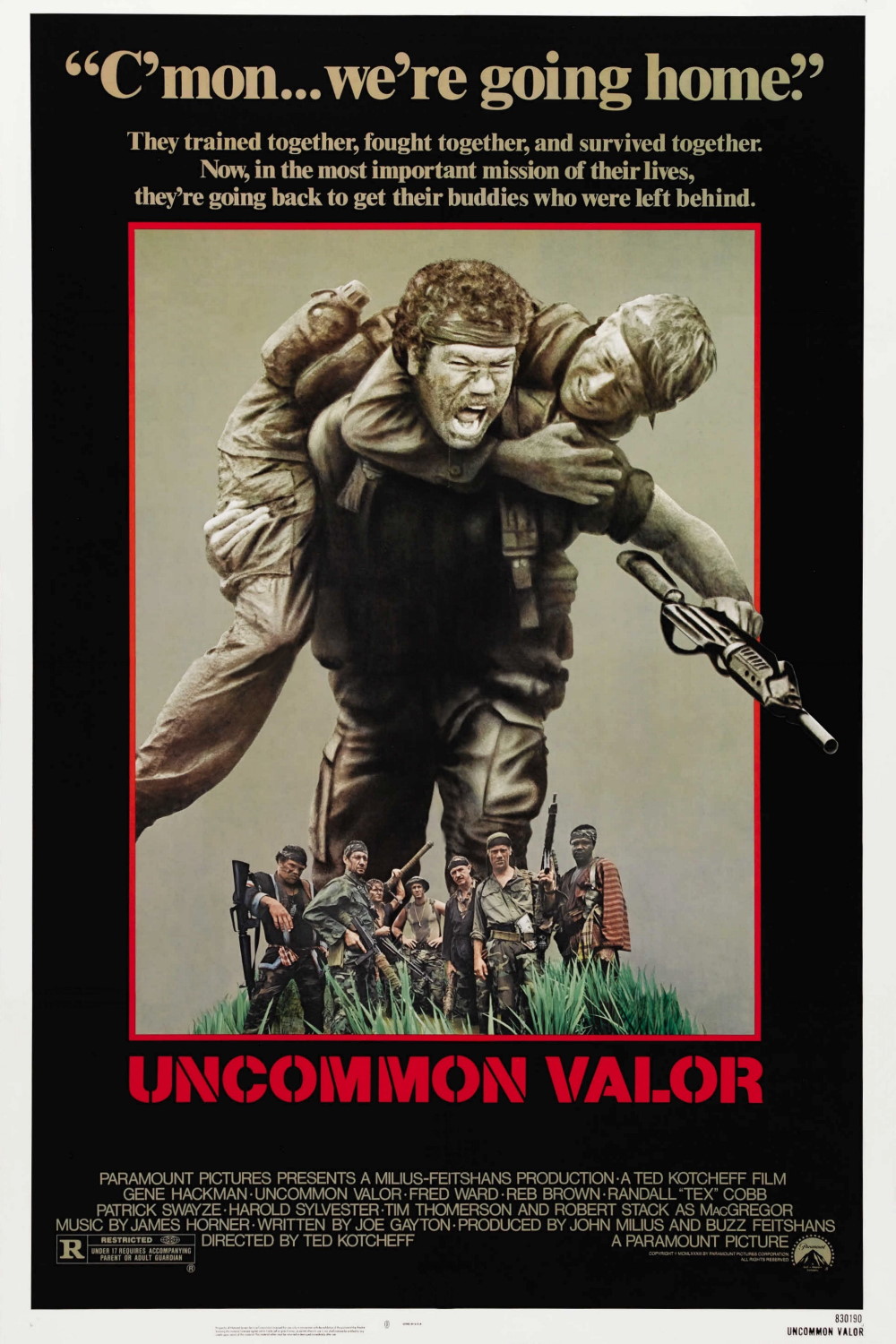 Uncommon Valor (1983) Poster