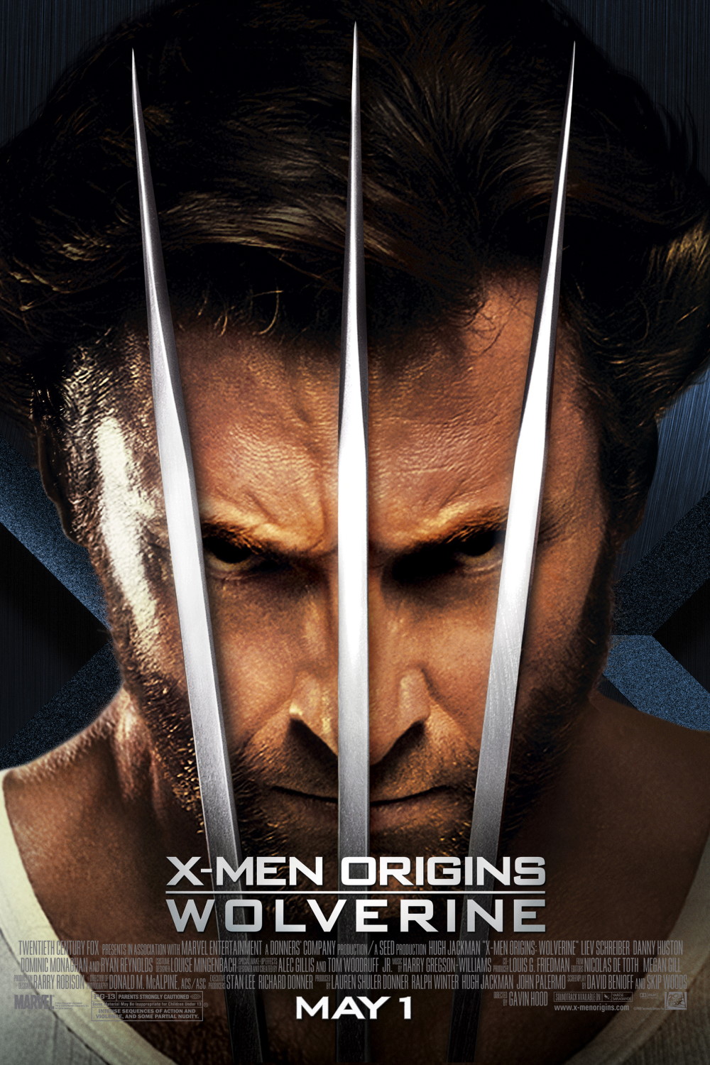 X-Men Origins: Wolverine (2009) Poster