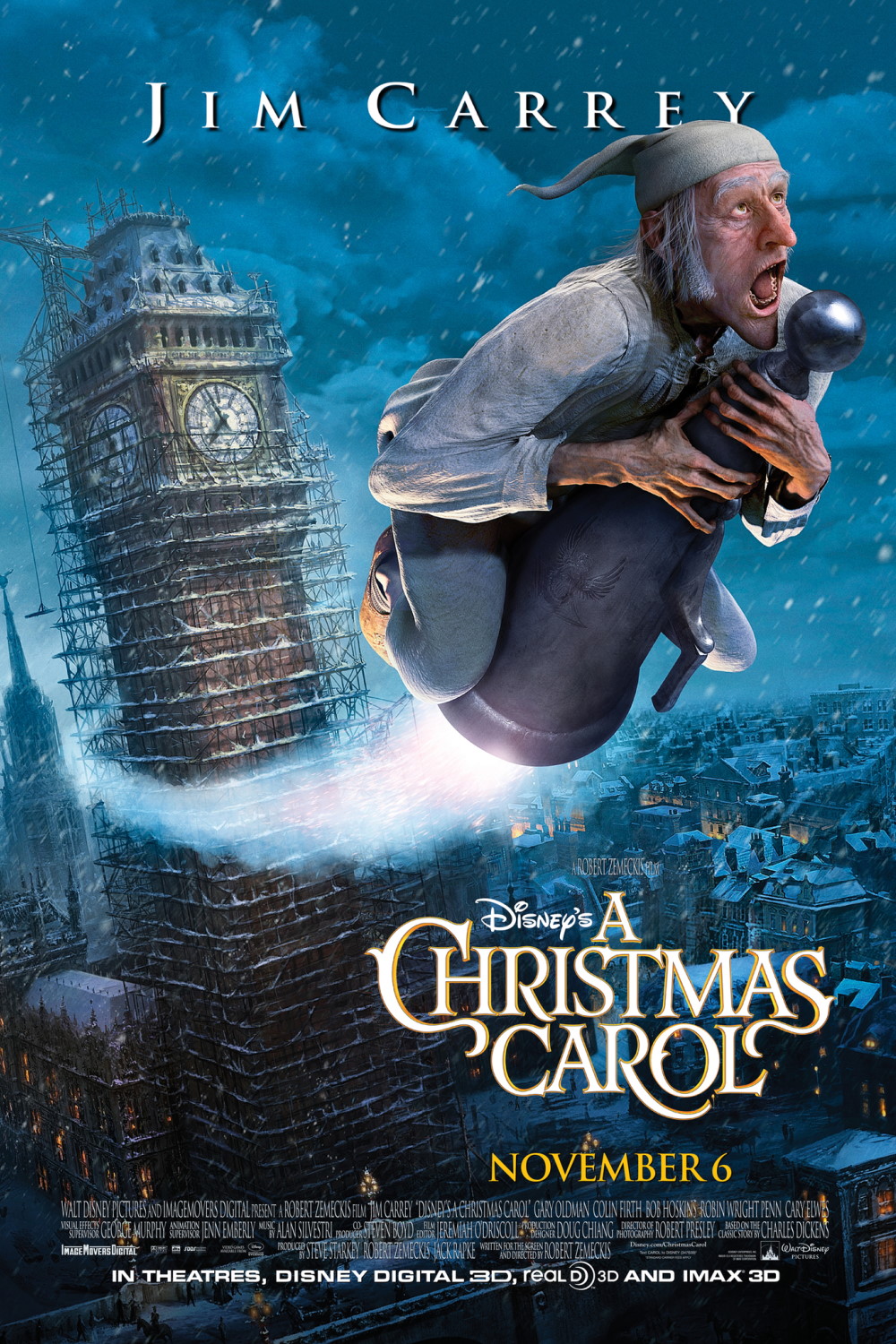 A Christmas Carol (2009) Poster