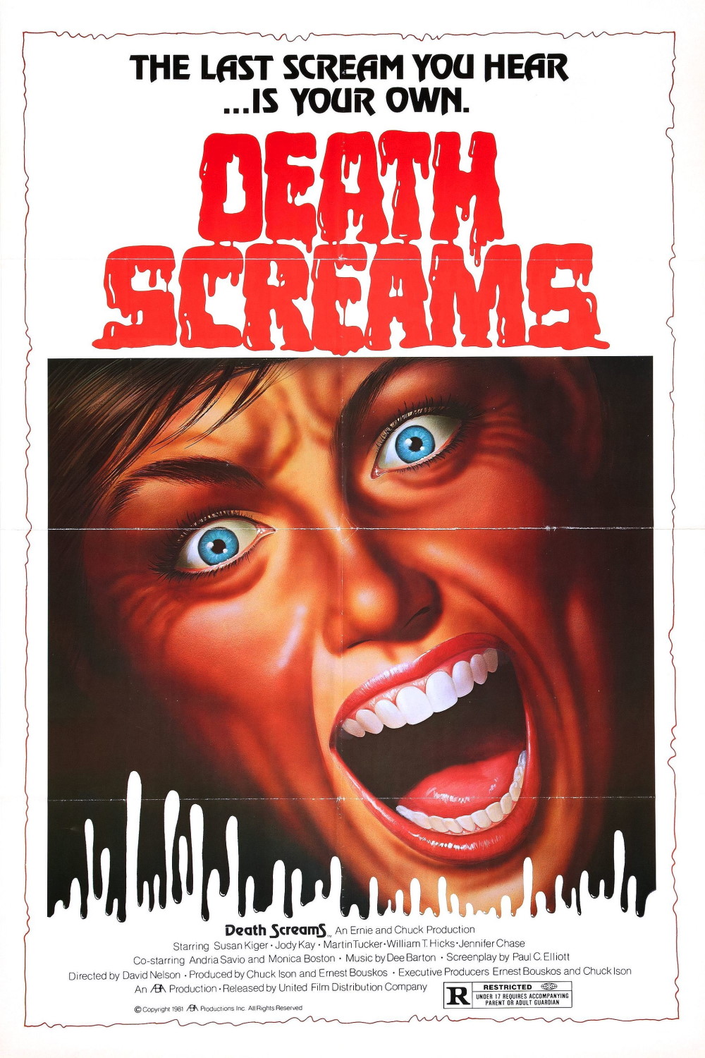 Death Screams (1982) Poster