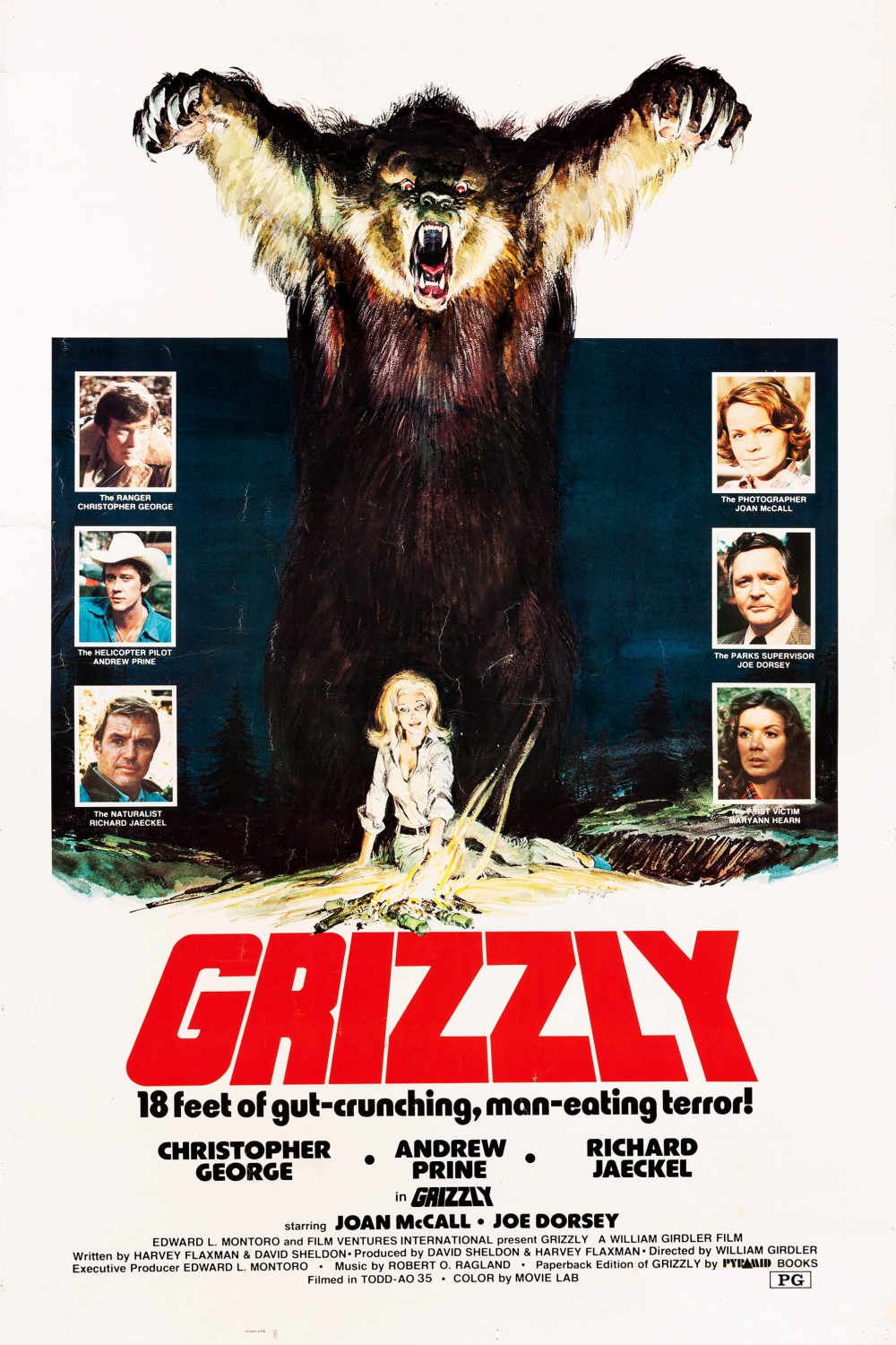 Grizzly (1976) Poster