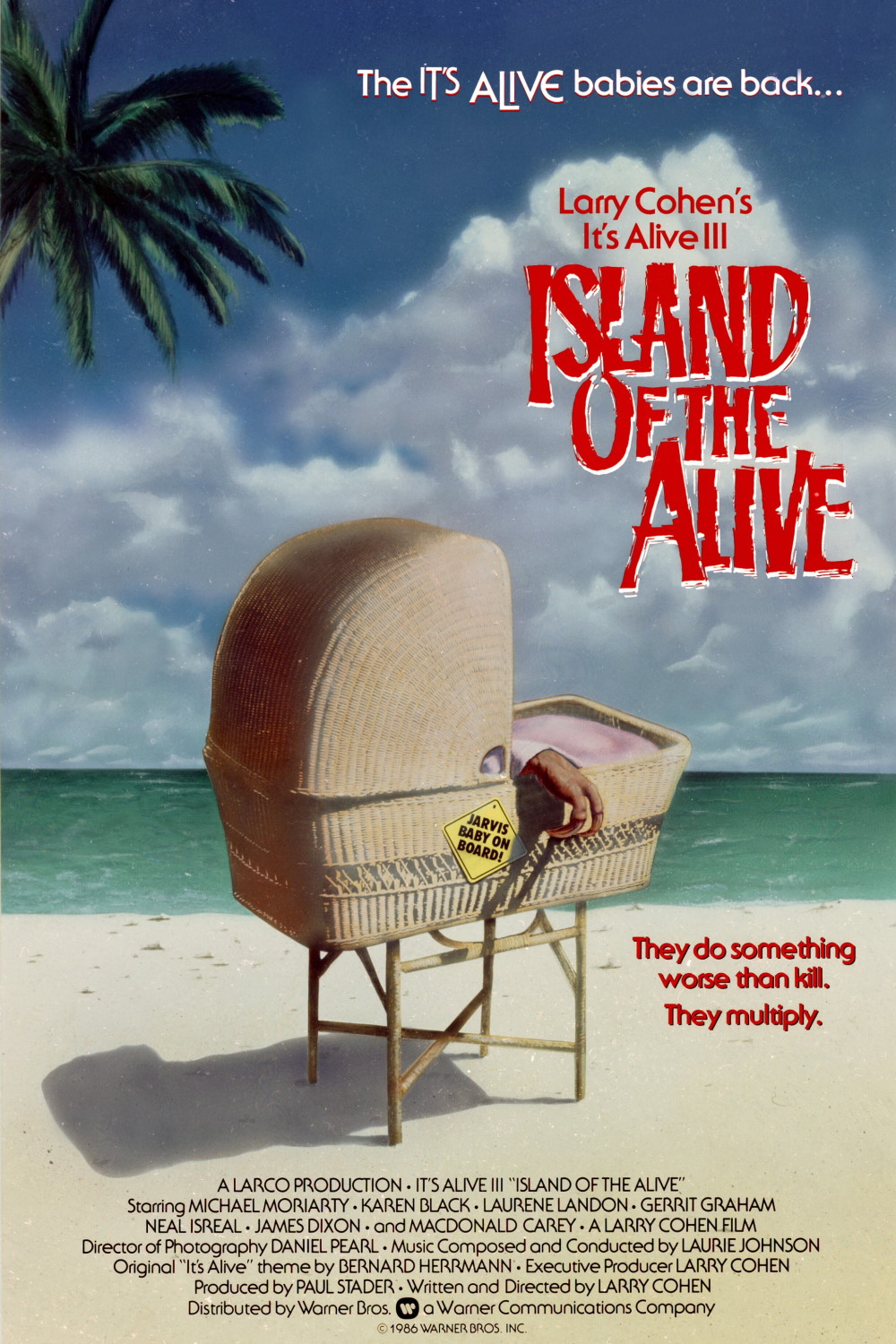 It’s Alive III: Island of the Alive (1987) Poster