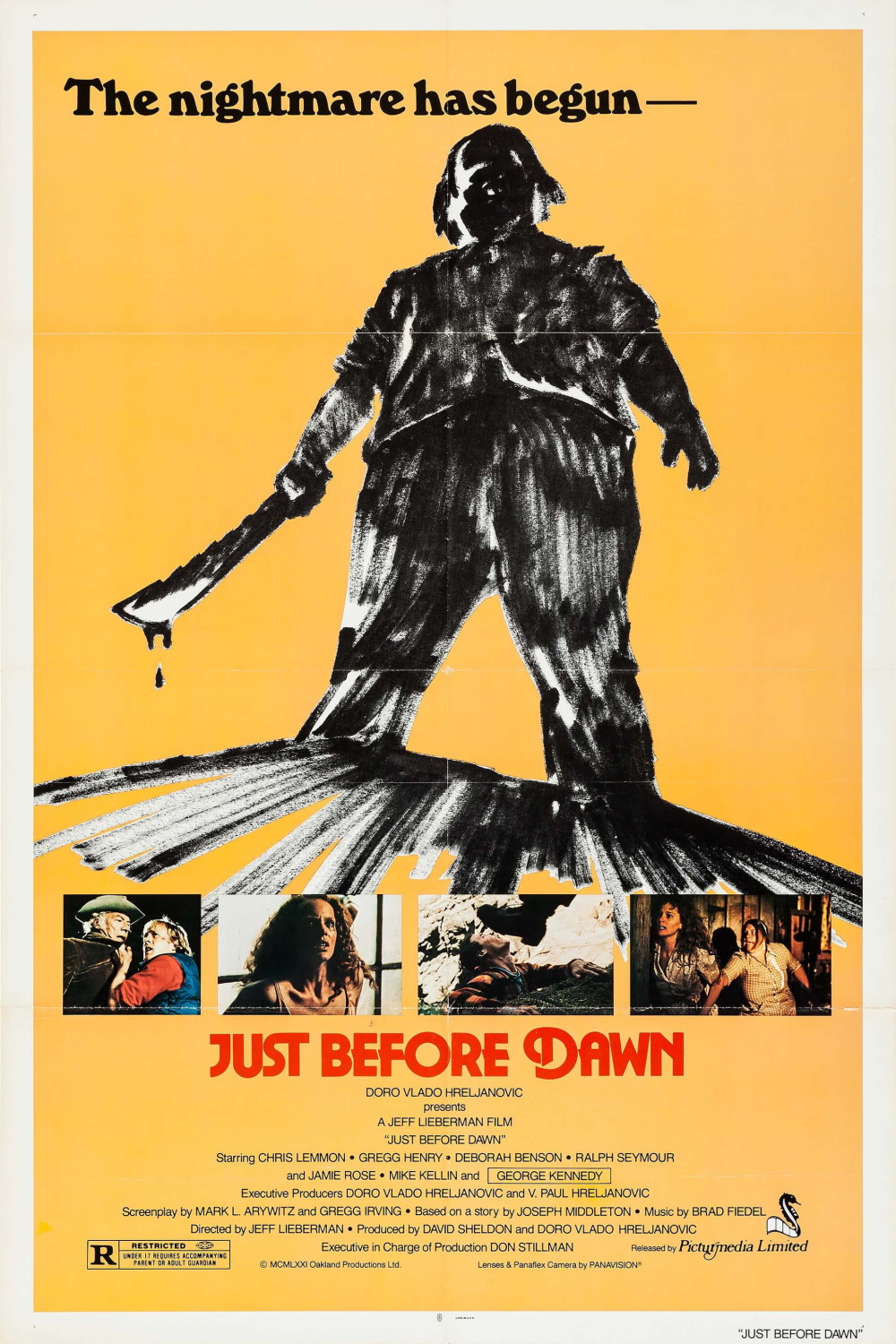Just Before Dawn (1981) Poster