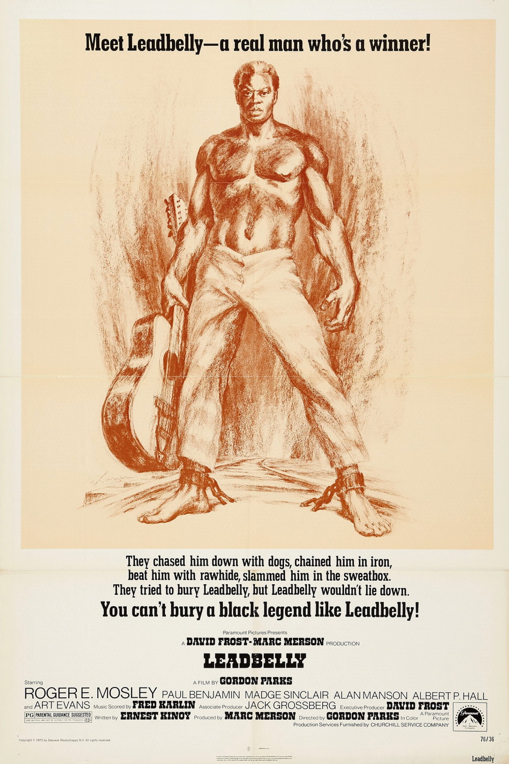 Leadbelly (1976) Poster