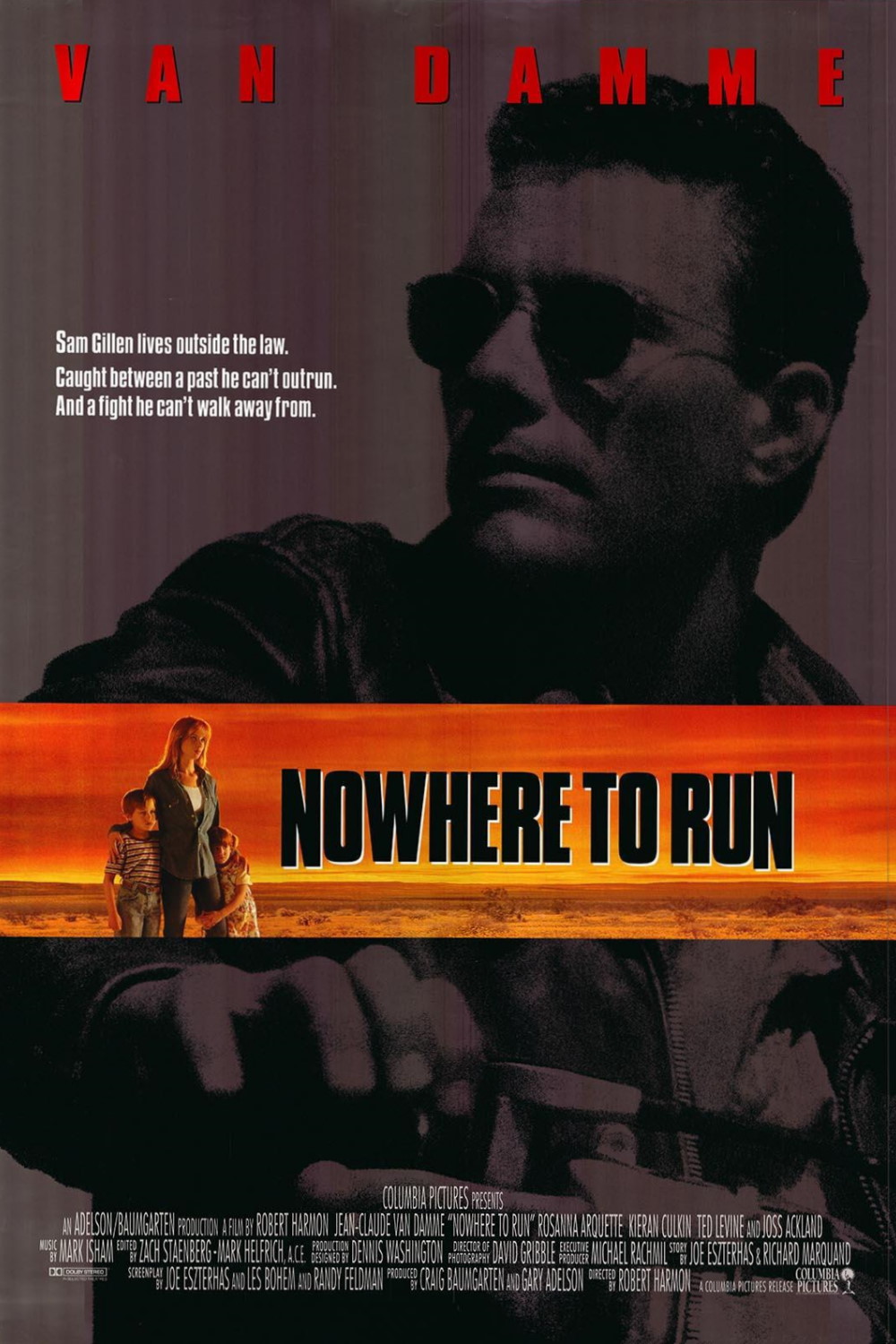 Nowhere to Run (1993) Poster