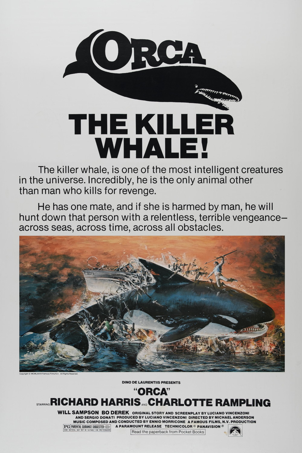 Orca (1977) Poster