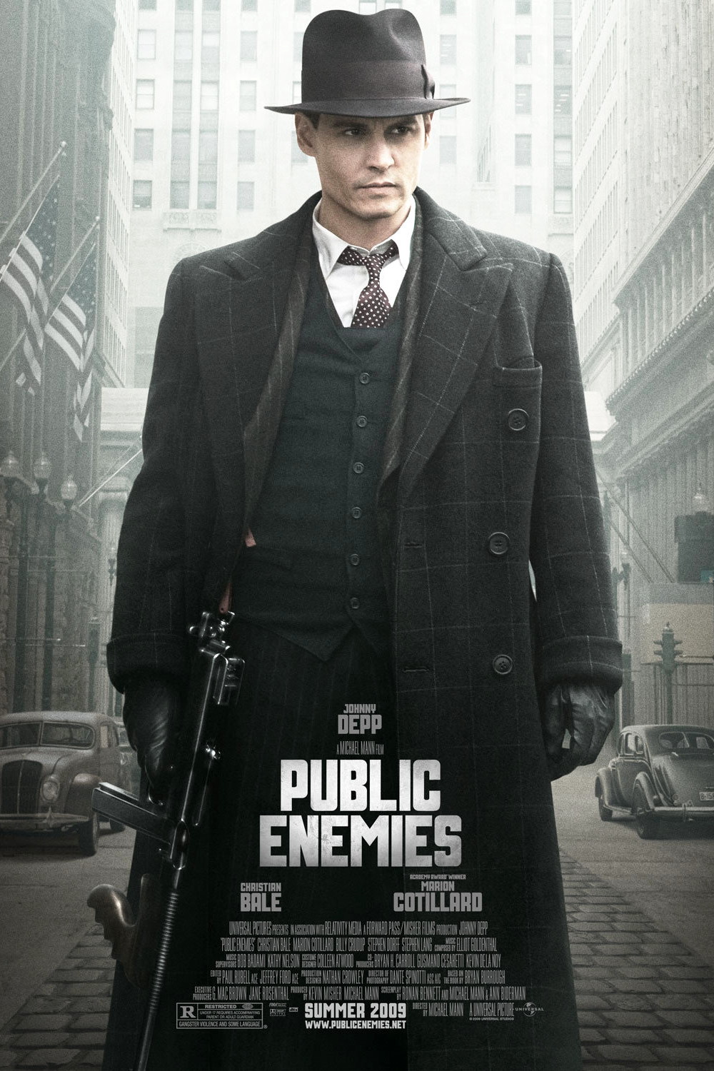 Public Enemies (2009) Poster